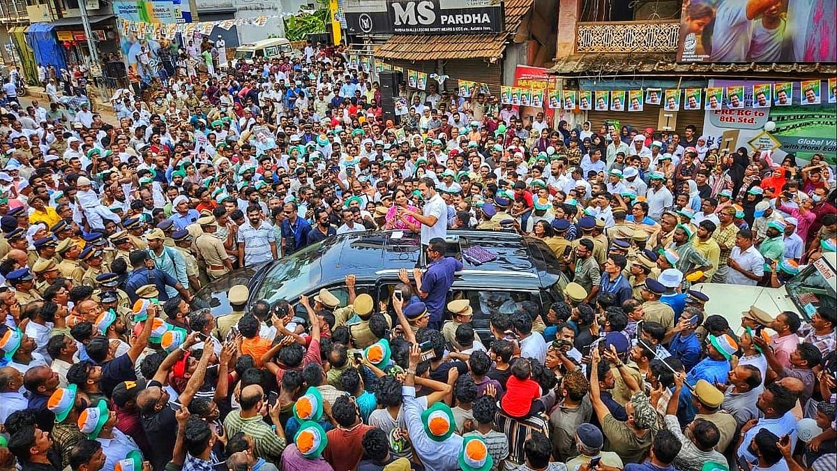 بی جے پی و آر ایس ایس آئین کو تباہ کرنا چاہتی ہیں جبکہ کانگریس اسے بچانے کی کوشش کر رہی ہے: راہل گاندھی