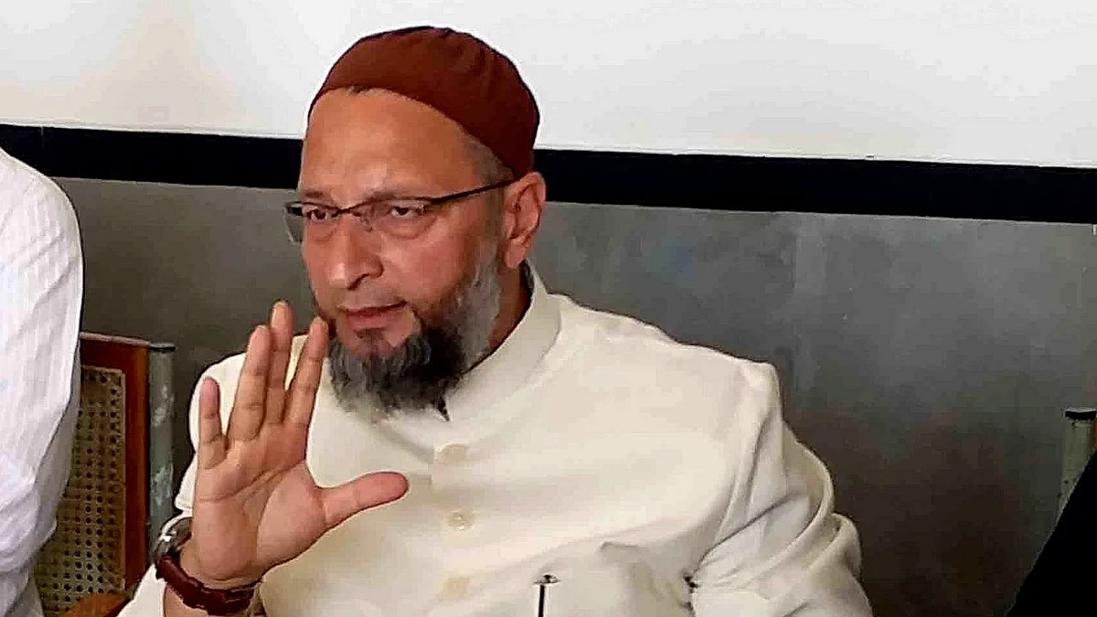 اسدالدین اویسی، تصویر آئی اے این ایس