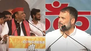 ’دنیا کی کوئی طاقت نہیں جو آئین بدل دے‘، امروہہ میں راہل گاندھی اور اکھلیش یادو نے ایک ساتھ کیا مودی حکومت پر حملہ