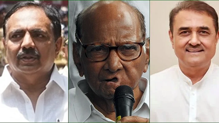 <div class="paragraphs"><p>(دائیں سے) پرفل پٹیل، شرد پوار اور جینت پاٹل / تصویر: آئی اے این ایس</p></div>