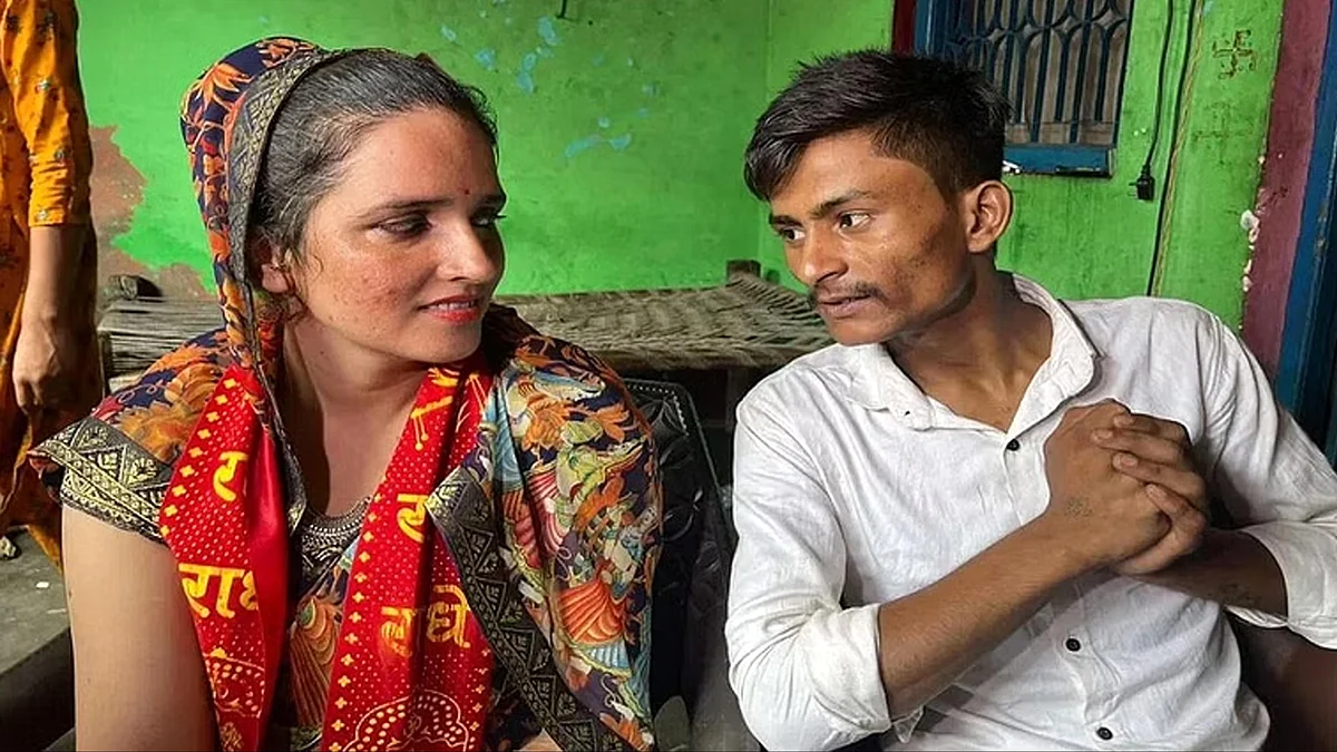 <div class="paragraphs"><p>سیما حیدر اور سچن مینا / سوشل میڈیا</p></div>