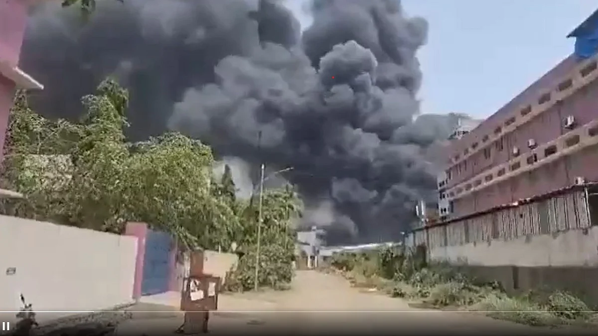 <div class="paragraphs"><p>دھماکےکے بعد کا منظر / ویڈیو گریب</p></div>