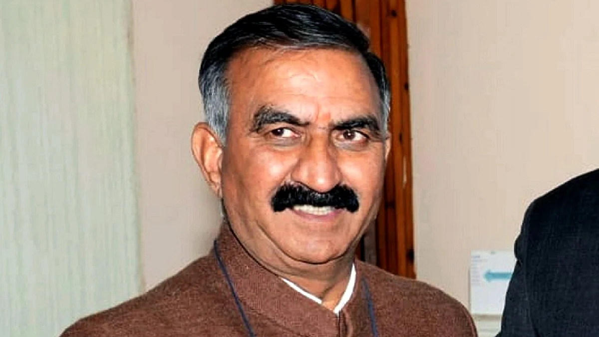 <div class="paragraphs"><p>ہماچل پردیش کے وزیر اعلیٰ سکھوندر سنگھ سکھو/ تصویر: آئی اے این ایس</p></div>