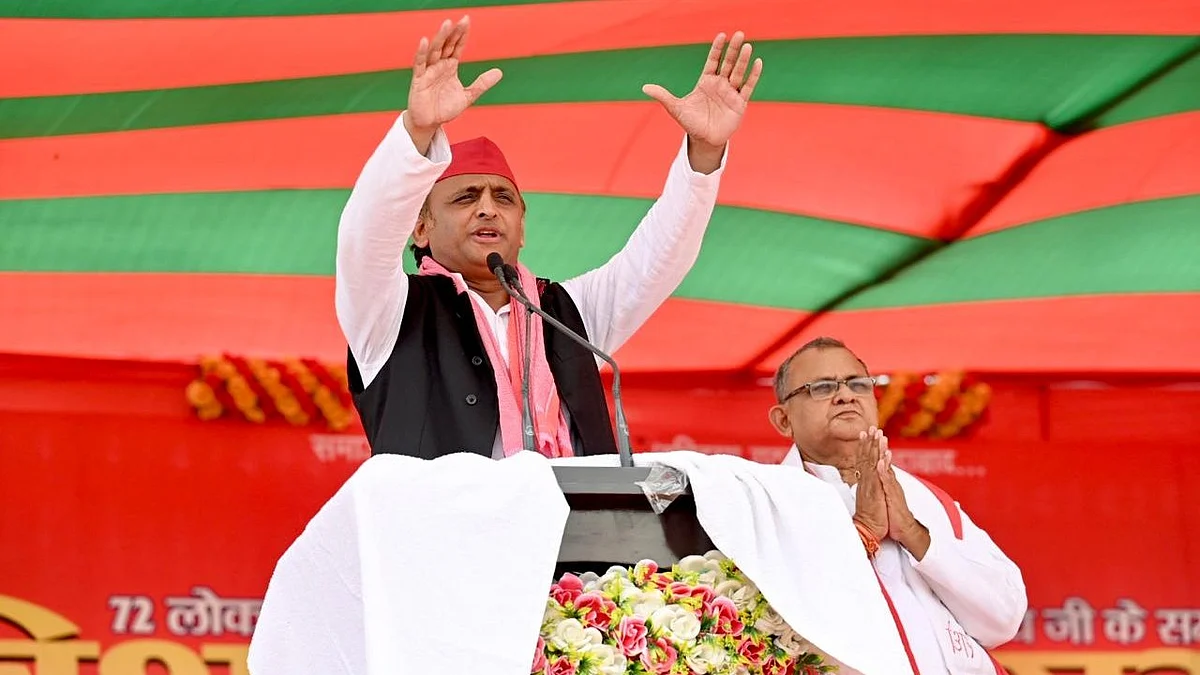 <div class="paragraphs"><p>سماجوادی پارٹی کے سربراہ اکھلیش یادو / ’ایکس‘ samajwadiparty@</p></div>