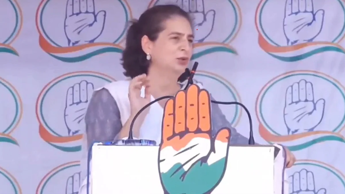 <div class="paragraphs"><p>پرینکا گاندھی / ویڈیو گریب</p></div>