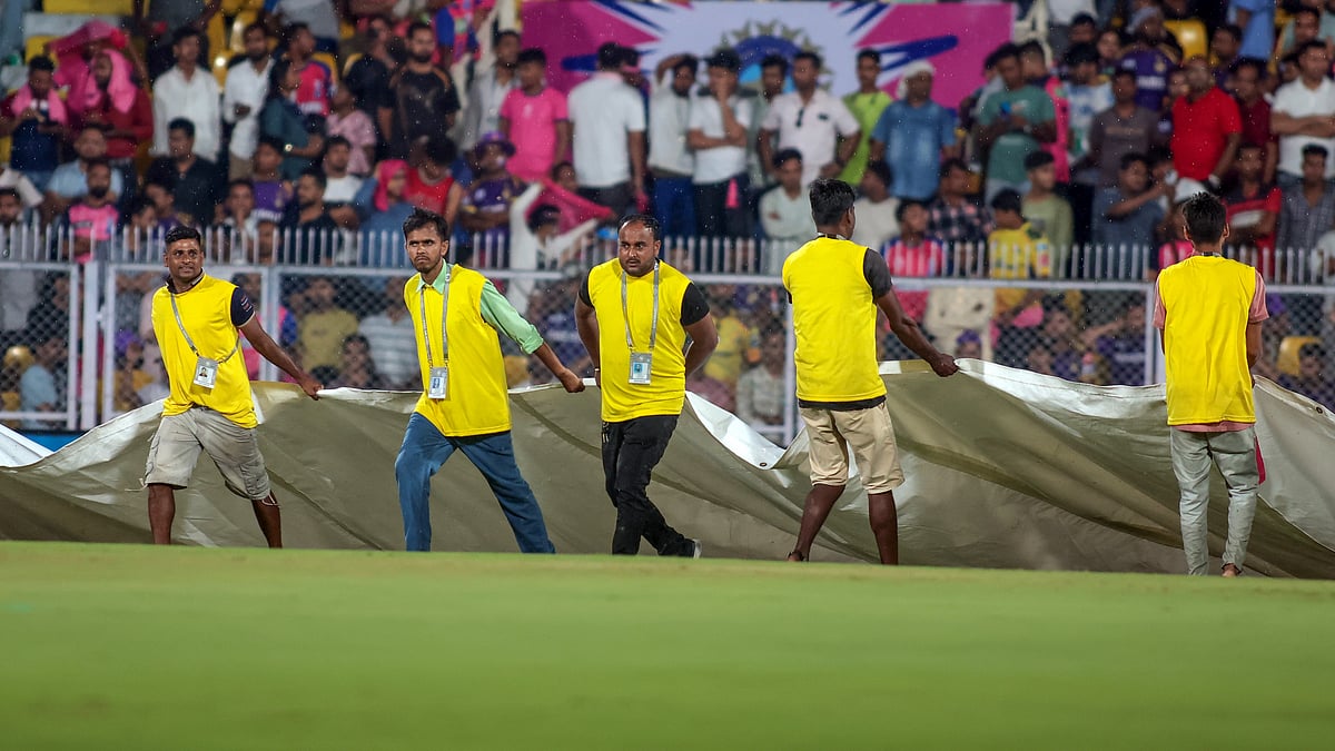 کولکتہ اور راجستھان کا میچ بارش کی وجہ سے منسوخ