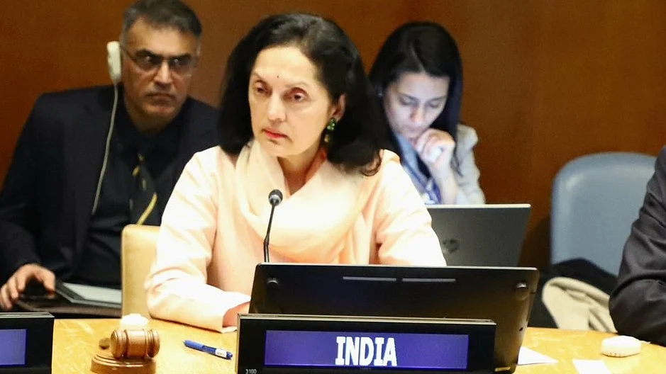 <div class="paragraphs"><p>روچیرا کمبوج / تصویر: ’ایکس‘&nbsp;ruchirakamboj@</p></div>