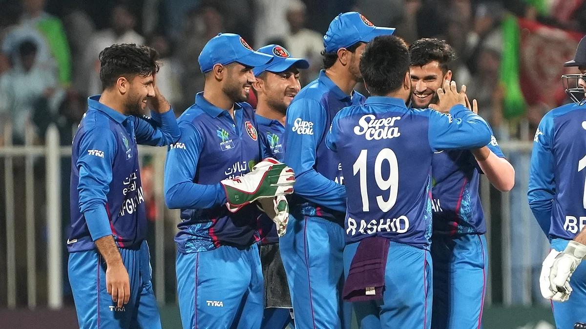 <div class="paragraphs"><p>افغانستانی ٹیم کے کھلاڑی، تصویر&nbsp;<a href="https://twitter.com/ACBofficials"><br>@ACBofficials</a></p></div>