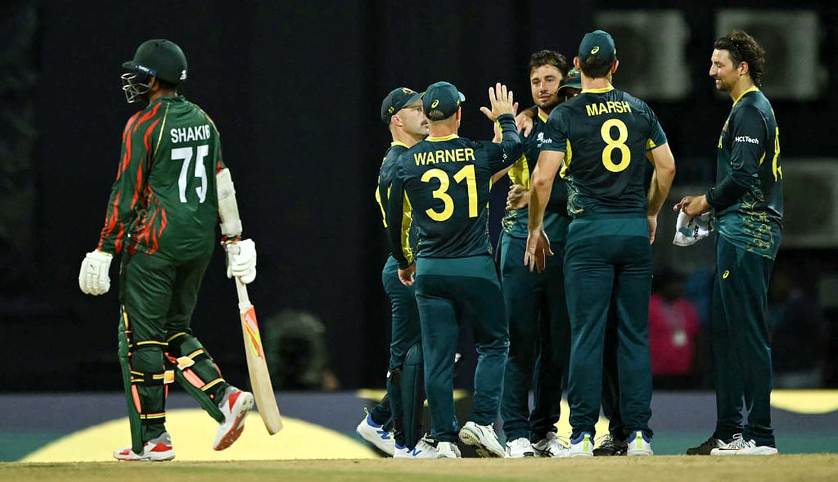 ٹی-20 ورلڈ کپ: بارش سے متاثر میچ میں آسٹریلیا نے بنگلہ دیش کو 28 رن سے شکست دی