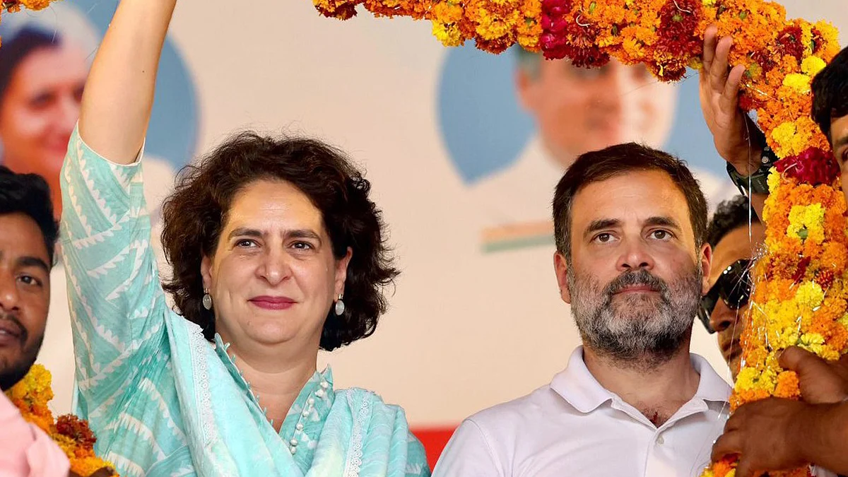 <div class="paragraphs"><p>راہل اور پرینکا / فائل تصویر، آئی اے این ایس</p></div>