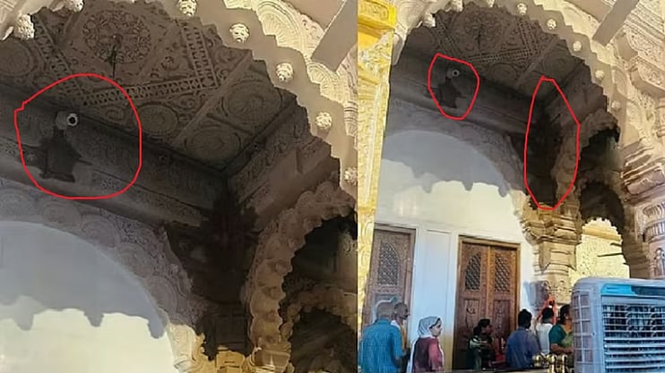 ایودھیا میں پہلی ہی بارش میں ٹپکنے لگی رام مندر کی چھت، پجاری نے رام للا کی جگہ پانی بھرنے کا کیا دعویٰ