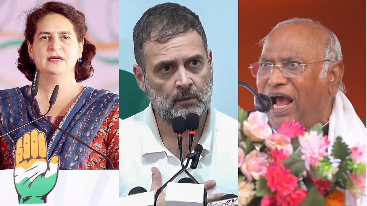 <div class="paragraphs"><p>کھڑگے، راہل اور پرینکا / تصویر سوشل میڈیا</p></div>