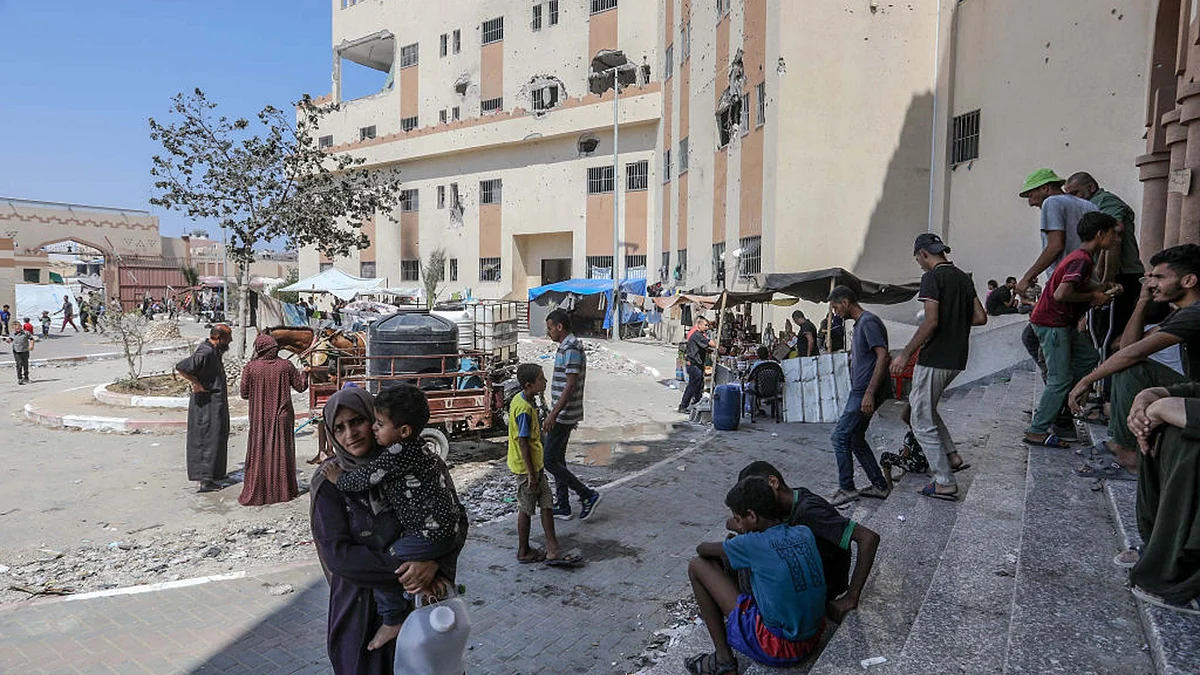 <div class="paragraphs"><p>غزہ کا منظر / Getty Images</p></div>