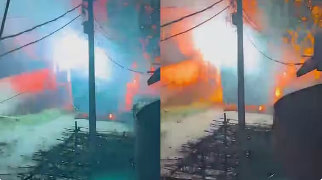 11 ہزار وولٹ کے بجلی تار سے ٹکرایا ڈی جے سسٹم، 9 کانوڑیوں کی دردناک موت، حاجی پور میں پیش آیا اندوہناک حادثہ