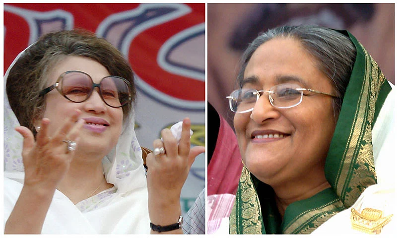 سخت ترین سیاسی حریف خالدہ ضیاء کے انتقال پر شیخ حسینہ کا اظہار افسوس