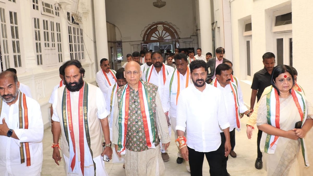 راجیہ سبھا ضمنی انتخاب: کانگریس امیدوار ابھشیک منو سنگھوی نے تلنگانہ سے پرچۂ نامزدگی داخل کیا