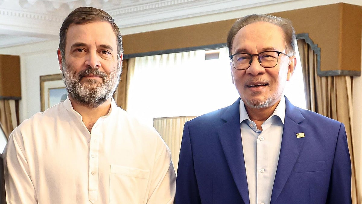 راہل گاندھی نے ملیشیا کے وزیر اعظم انور ابراہیم سے کی ملاقات، کانگریس نے جاری کی تصویر