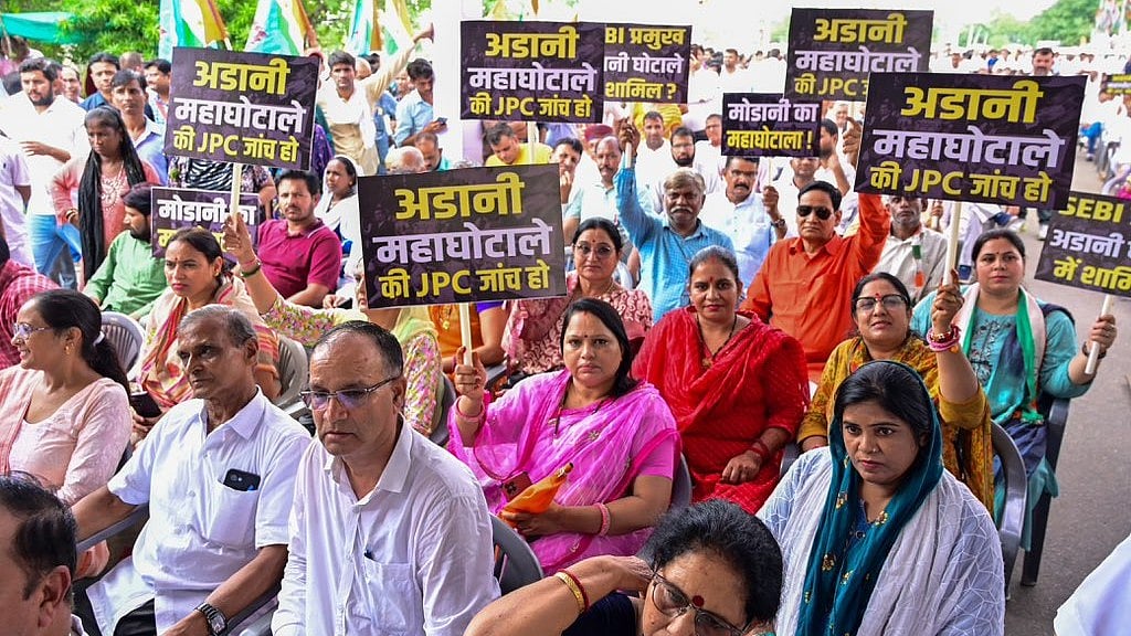 ’کانگریس پیچھے ہٹنے والی نہیں‘، موڈانی مہاگھوٹالہ کے خلاف کانگریس نے ملک بھر میں 17 مقامات پر کی پریس کانفرنس