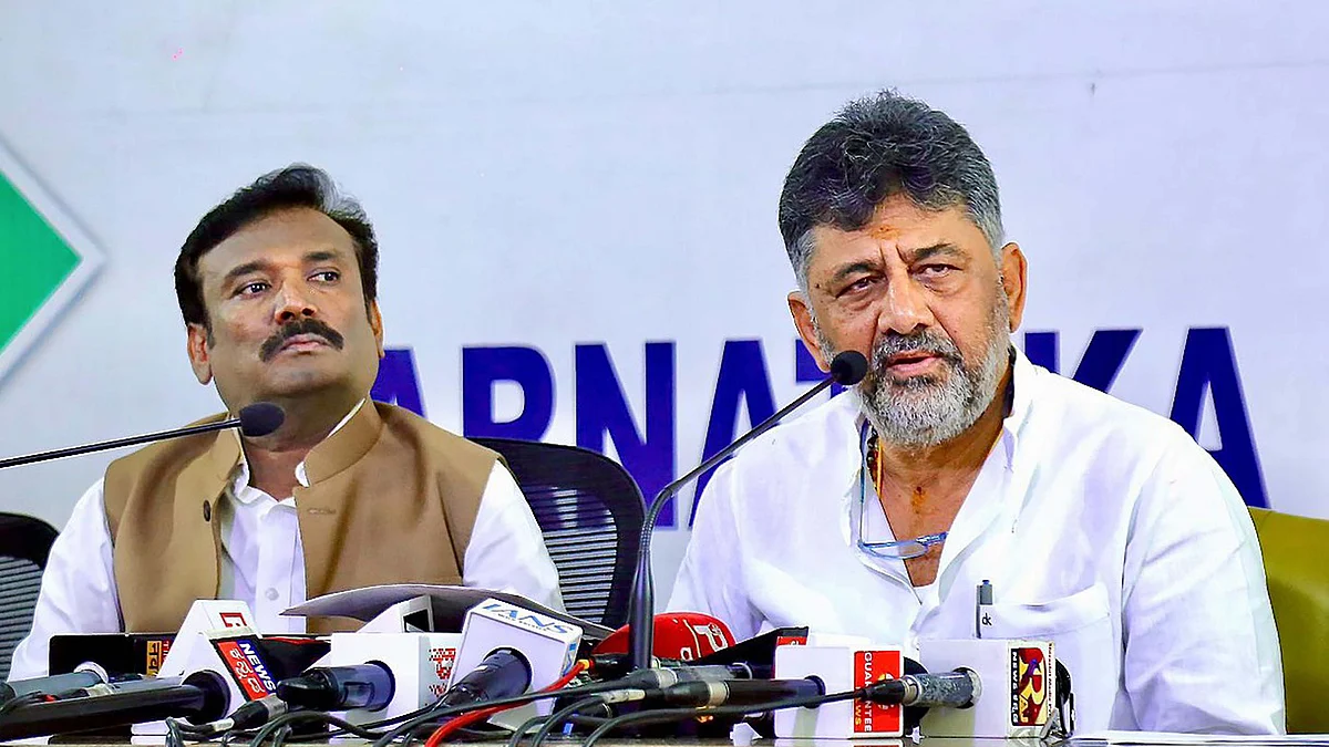 <div class="paragraphs"><p>ڈی کے شیوکمار / آئی اے این ایس</p></div>