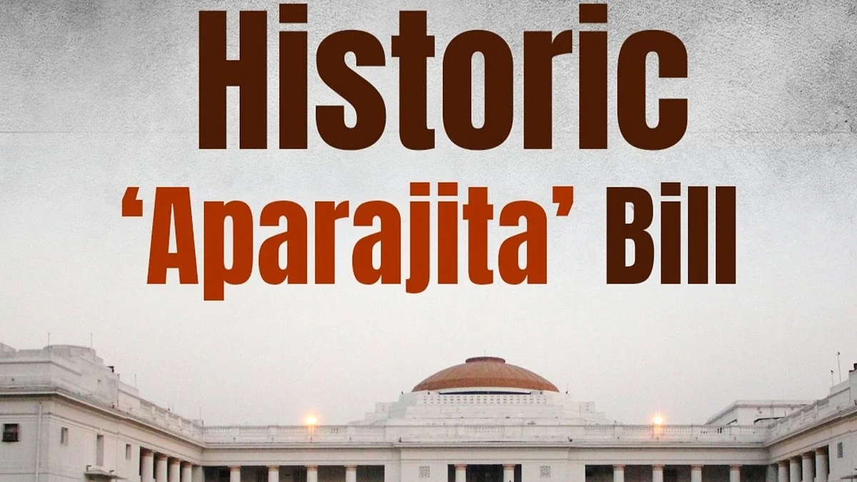 <div class="paragraphs"><p>’اپراجیتا بل‘ مغربی بنگال اسمبلی سے پاس، تصویر&nbsp;<a href="https://x.com/Yogeshkherli">@Yogeshkherli</a></p></div>