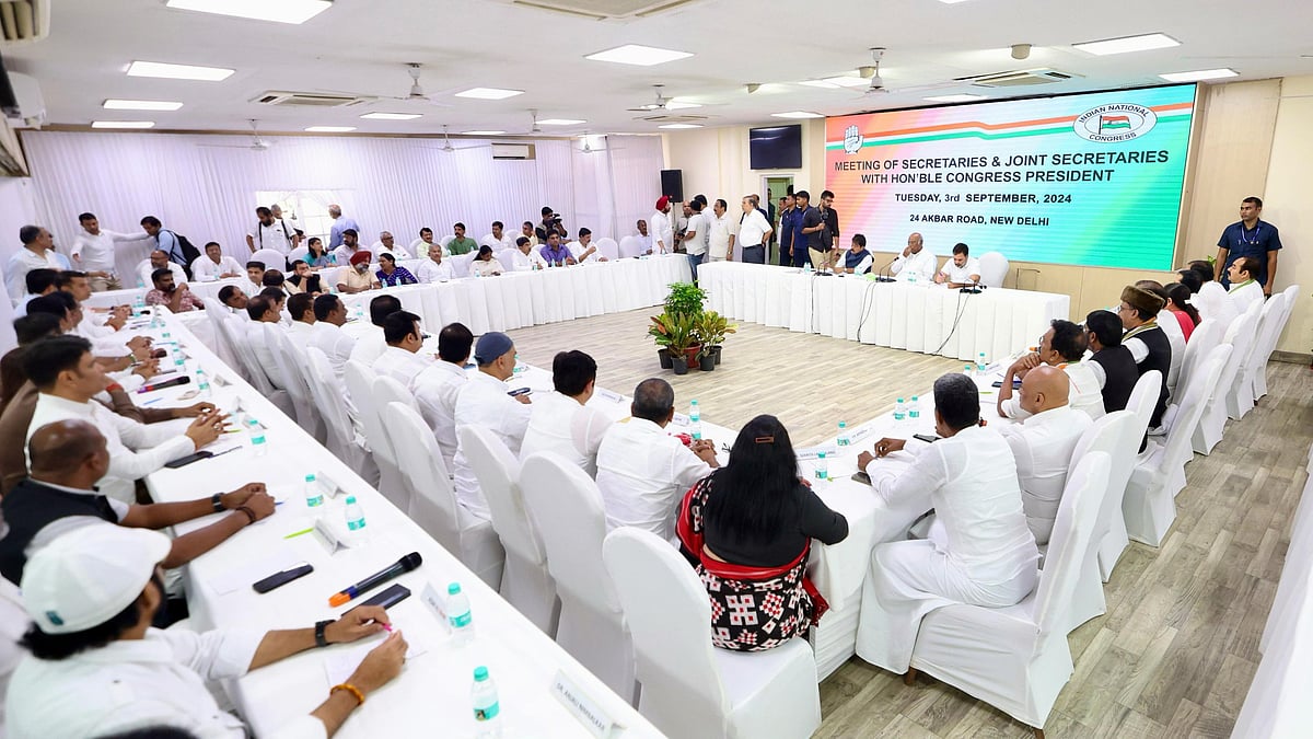 بی جے پی سماجی تقسیم کا کا م کرتی ہے: راہل گاندھی کا نئے مقرر کردہ سکریٹریوں اور جوائنٹ سکریٹریوں سے خطاب