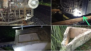 اجمیر میں ٹرین کا ’سیمنٹ بلاک‘ سے تصادم، کانپور کے بعد دوسرا ریل حادثہ ٹل گیا