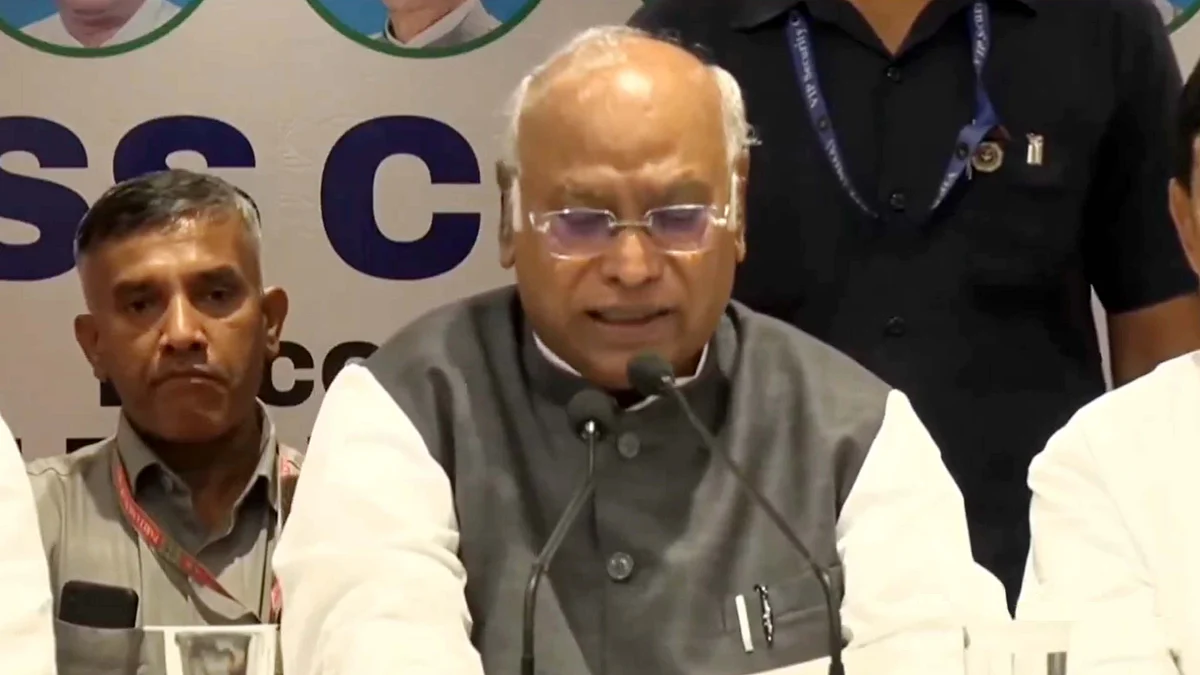 <div class="paragraphs"><p>ملکارجن کھڑگے / ویڈیو گریب</p></div>