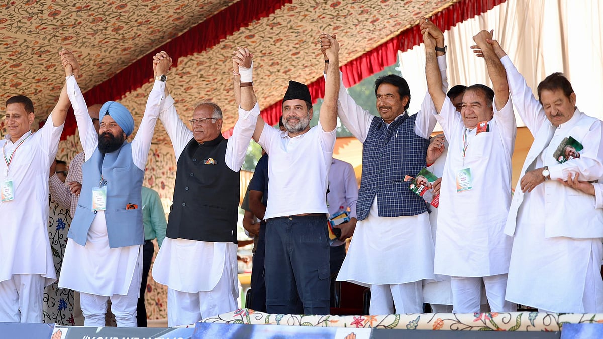 ’ہمیں جموں و کشمیر کے لوگوں کو ان کا حق لوٹانا ہے‘، راہل گاندھی نے سری نگر میں مودی حکومت پر کیا زوردار حملہ