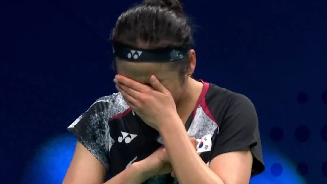 <div class="paragraphs"><p>جنوبی کوریا کی بیڈمنٹل کھلاڑی این سے یَنگ، تصویر سوشل میڈیا</p></div>