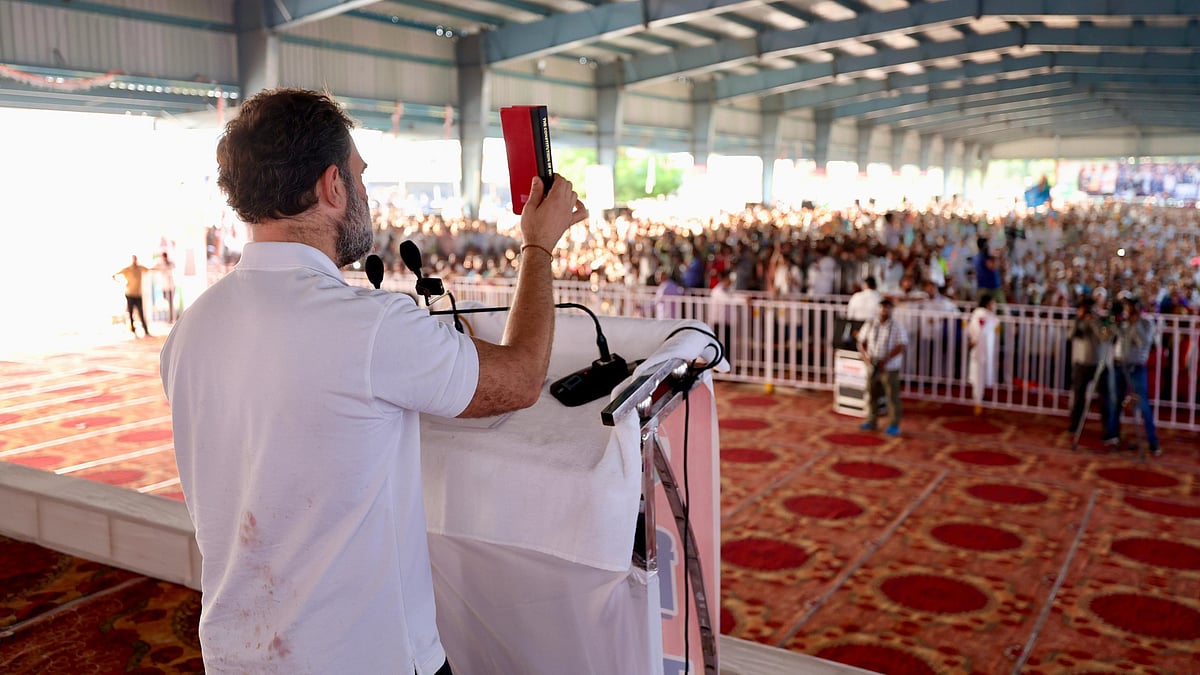 ’ہریانہ میں چھوٹی چھوٹی پارٹیاں بی جے پی کی بی، سی، ڈی ٹیم ہیں‘، سونی پت میں راہل گاندھی کا خطاب