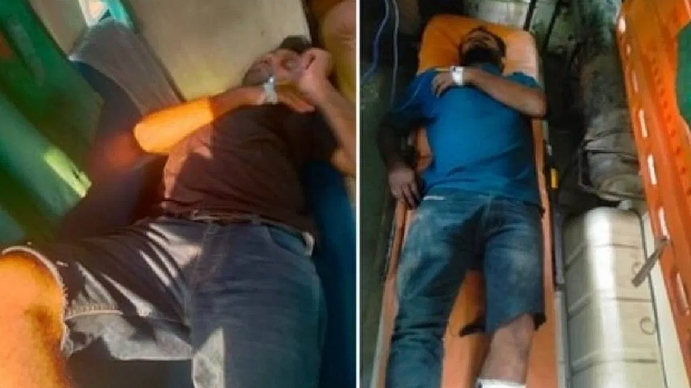 <div class="paragraphs"><p>زخمی سرفراز اور طالب، تصویر سوشل میڈیا</p></div>