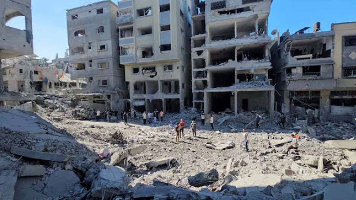 <div class="paragraphs"><p>غزہ کی تباہی کا منظر / آئی اے این ایس</p></div>