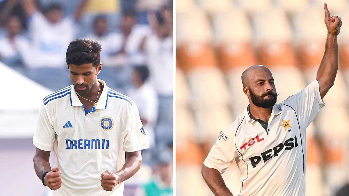 <div class="paragraphs"><p>ساجد خان (دائیں) اور واشنگٹن سندر (بائیں)، تصویر&nbsp;<a href="https://x.com/Sport360">@Sport360</a></p></div>