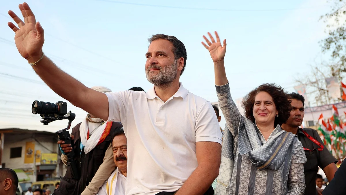 <div class="paragraphs"><p>راہل گاندھی اور پرینکا گاندھی، تصویر @INCIndia</p></div>