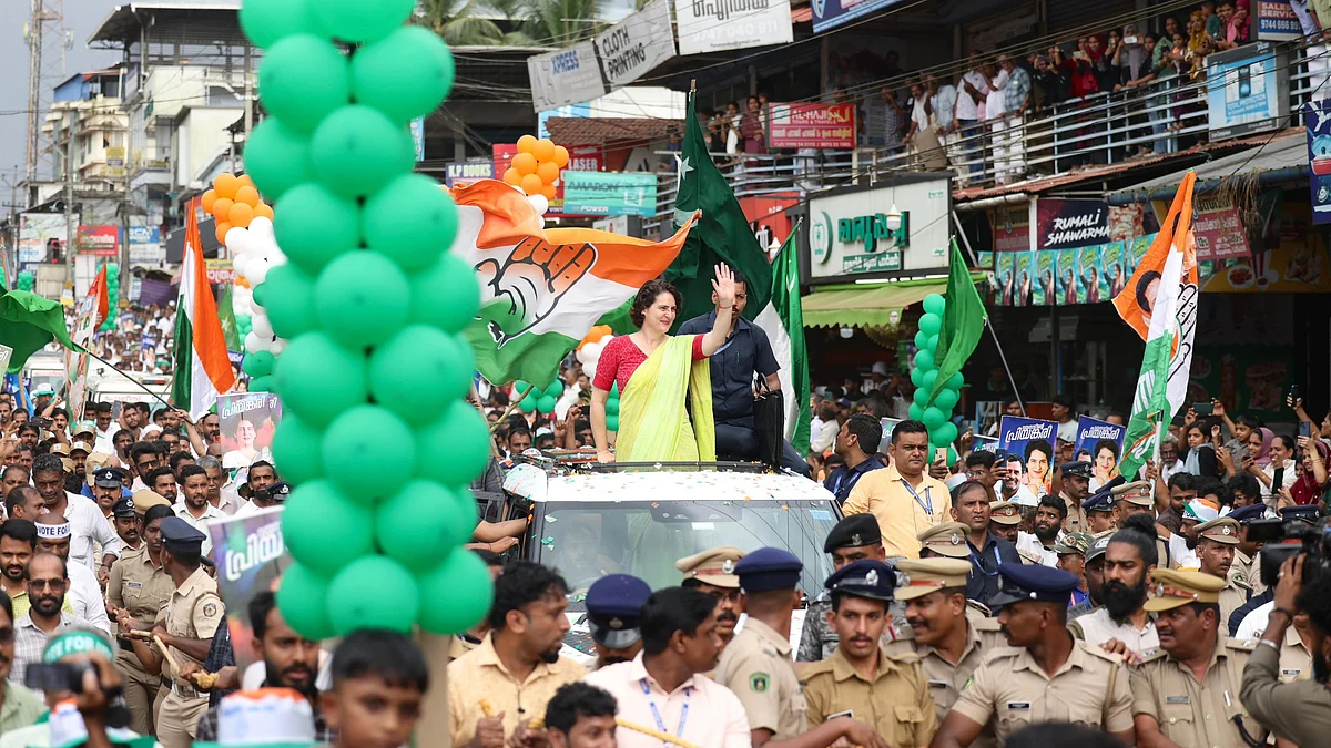 <div class="paragraphs"><p>پرینکا گاندھی وائناڈ میں انتخابی ریلی کرتے ہوئے، تصویر @INCIndia</p></div>