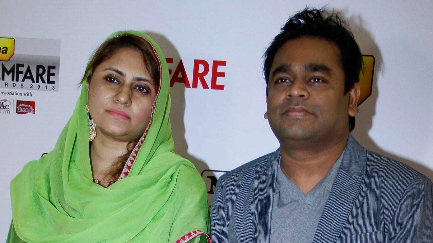 <div class="paragraphs"><p>اے آر رحمن اور سائرہ بانو، تصویر آئی اے این ایس</p></div>