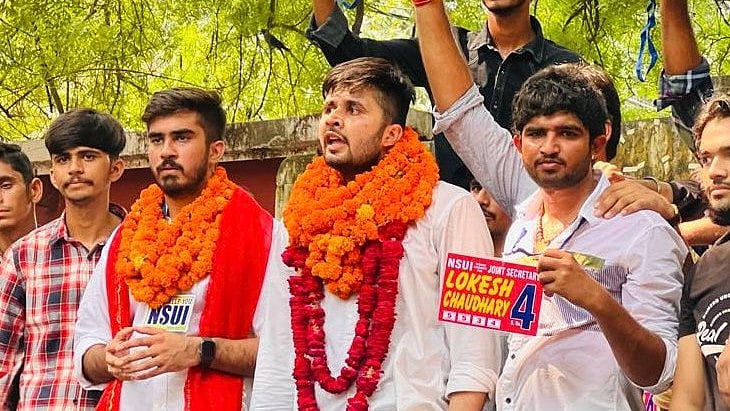 دہلی یونیورسٹی طلبا یونین کے انتخاب میں صدر عہدہ پر این ایس یو آئی کا قبضہ، جوائنٹ سکریٹری عہدہ پر بھی ملی جیت