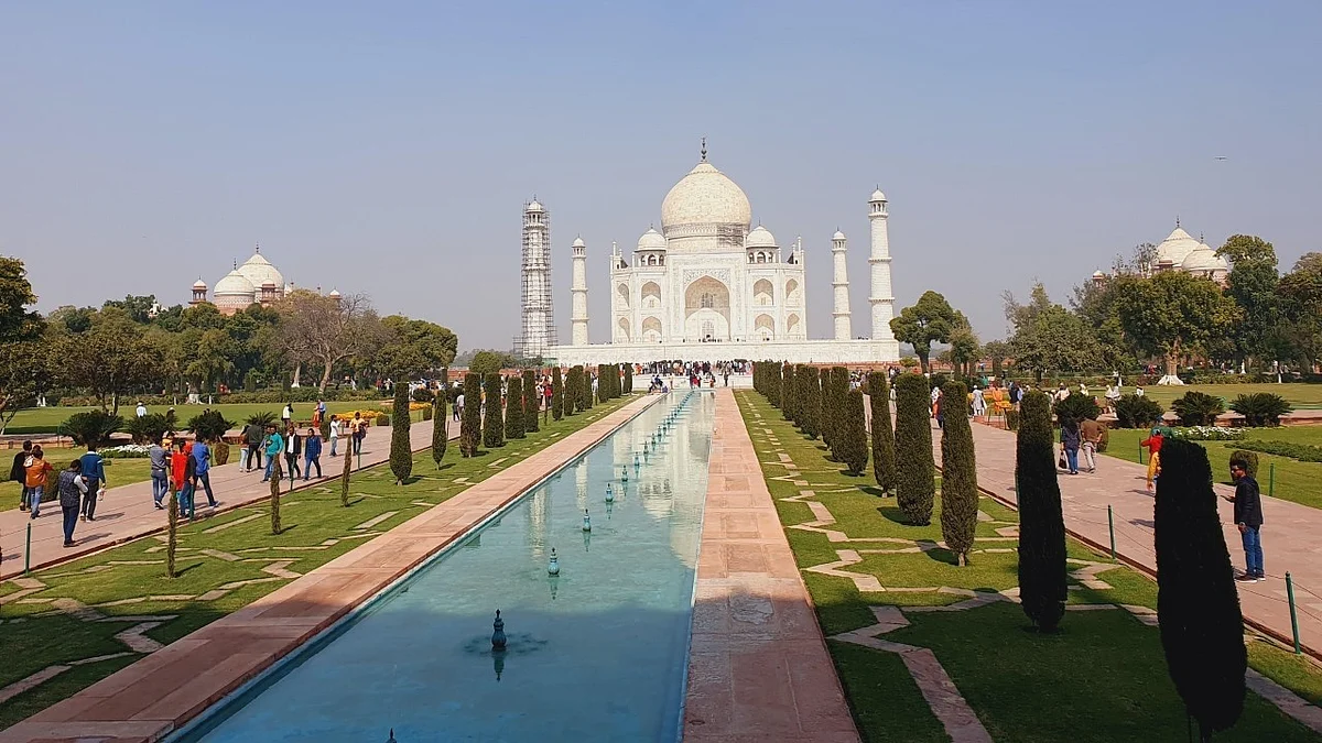 تاج محل، تصویر آئی اے این ایس