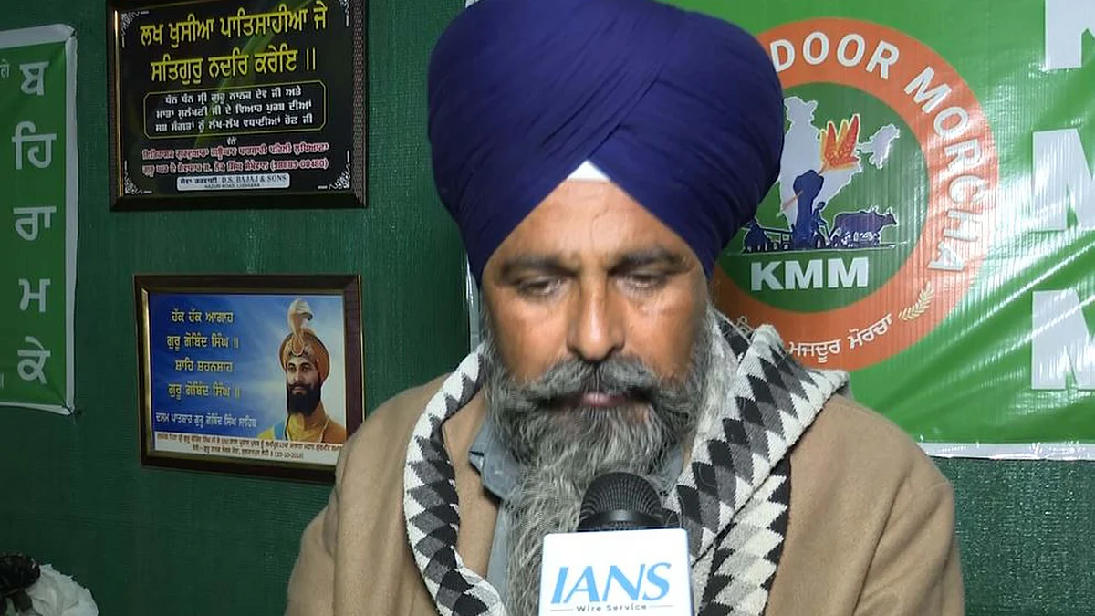 <div class="paragraphs"><p>کسان لیڈر سرون سنگھ پنڈھیر / آئی اے این ایس</p></div>