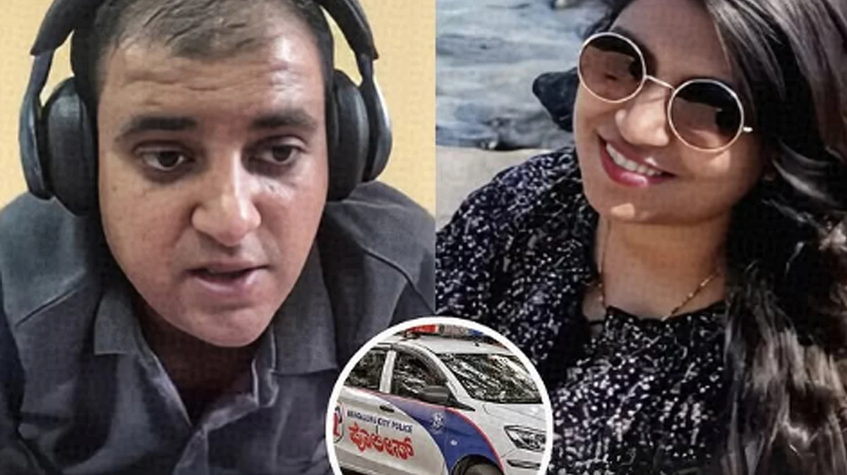 <div class="paragraphs"><p>اتل سبھاش اور نکیتا سنگھانیہ (فائل)، تصویر سوشل میڈیا</p></div>