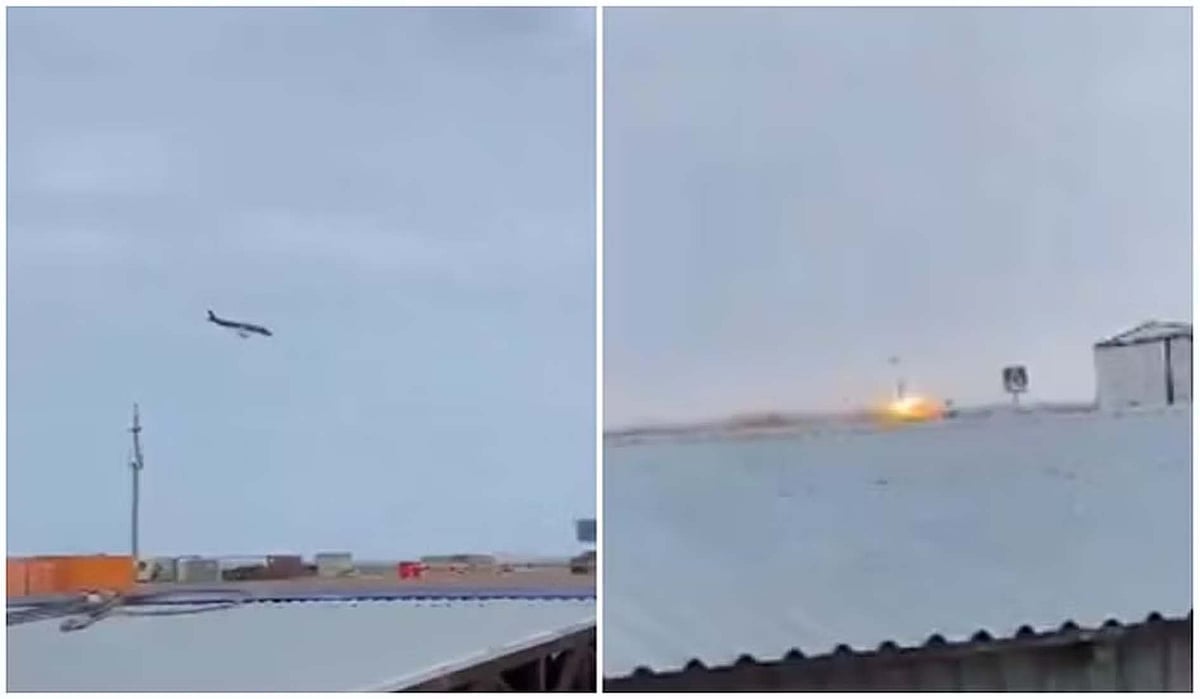 قزاقستان میں آذربائیجان ایئرلائنز کا طیارہ حادثے کا شکار، 67 افراد سوار تھے