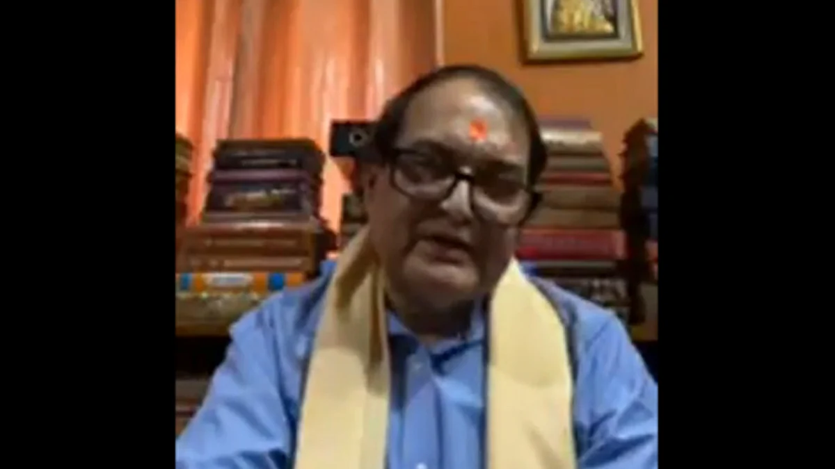 <div class="paragraphs"><p>آچاریہ کشور کنال (فائل)، تصویر 'ایکس'</p></div>