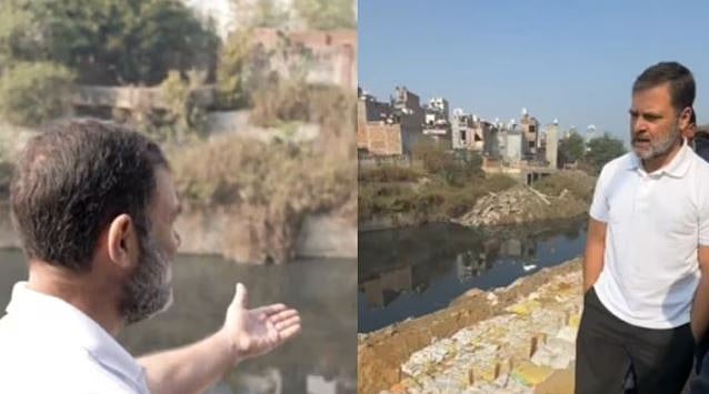 ’یہ ہے کیجریوال جی کی چمکتی دہلی، پیرس والی دہلی‘، دہلی کی گندگی پر مشتمل ویڈیو دکھا کر راہل گاندھی نے کیا طنز