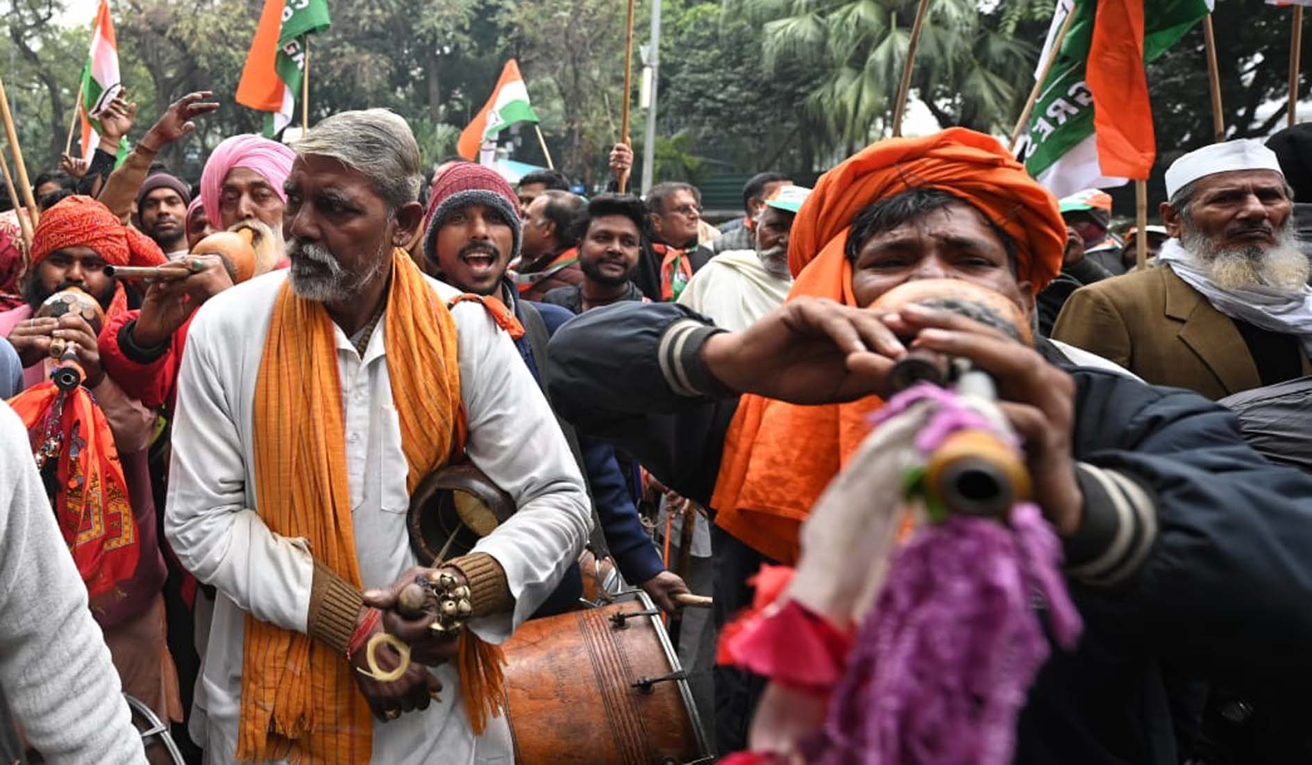 سندیپ دکشت کی نامزدگی ریلی میں قدآور کانگریس لیڈران کی شرکت، دیویندر یادو نے کہا- ’عآپ میں خوف کا ماحول‘