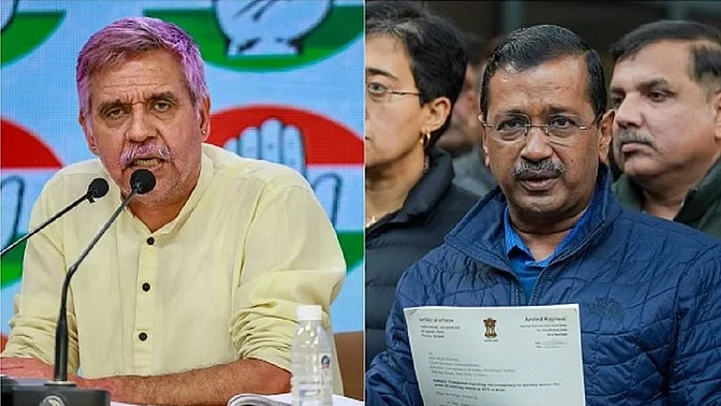 <div class="paragraphs"><p>اروند کیجریوال اور سندیپ دیکشت، تصویر سوشل میڈیا</p></div>