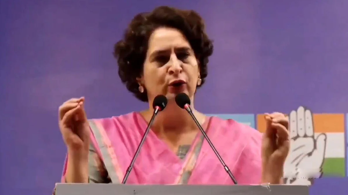 <div class="paragraphs"><p>پرینکا گاندھی / ویڈیو گریب</p></div>