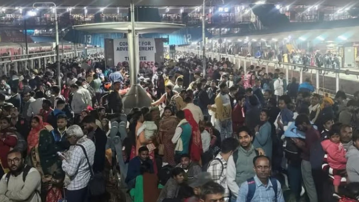 <div class="paragraphs"><p>نئی دہلی ریلوے اسٹیشن (فائل)، تصویر سوشل میڈیا</p></div>