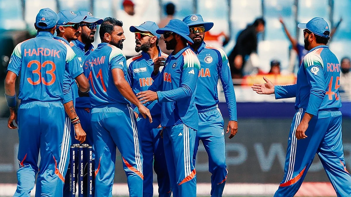 <div class="paragraphs"><p>ہندوستانی ٹیم، تصویر&nbsp;<a href="https://x.com/BCCI">@BCCI</a></p></div>