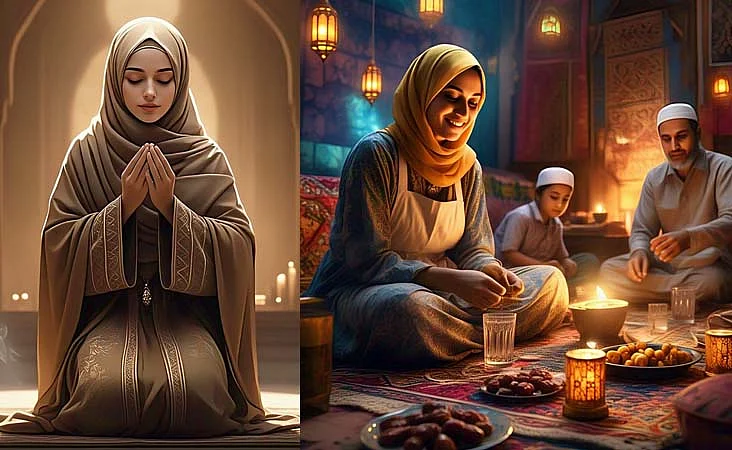 افطار کی تیاریوں اور ماہِ رمضان کی عبادات میں خواتین کا توازن... درخشاں خاتون