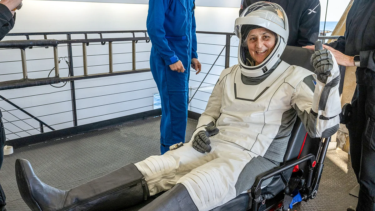 <div class="paragraphs"><p>سنیتا ولیمز، تصویر بشکریہ آئی اے این ایس</p></div>